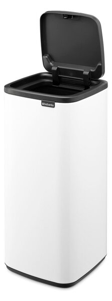 Fehér acél érintésre nyíló szemetes 30 l Bo Touch – Brabantia