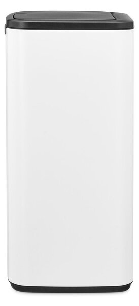 Fehér acél érintésre nyíló szemetes 30 l Bo Touch – Brabantia