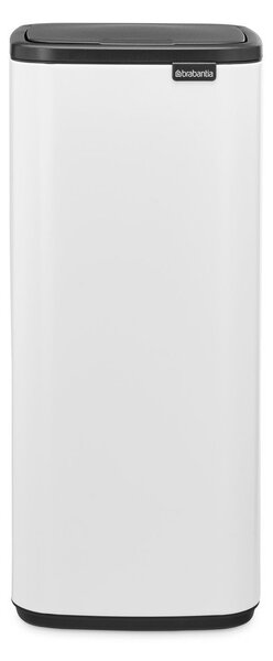 Fehér acél érintésre nyíló szemetes 30 l Bo Touch – Brabantia