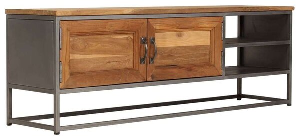 VidaXL Teakfa TV-szekrény - Ipari Stílus - 120cm