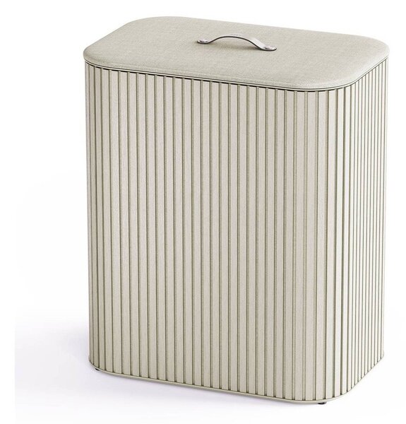 Bézs bambusz szennyeskosár 2x45 l Tota Luxe – Joseph Joseph