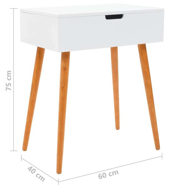 VidaXL Sminkasztál tükörrel - 60x40x75 cm