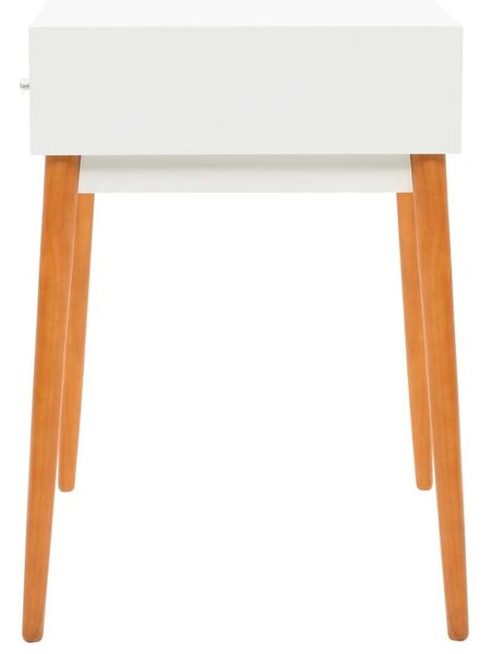 VidaXL Sminkasztal Tükörrel - Fehér - 60x50x86 cm