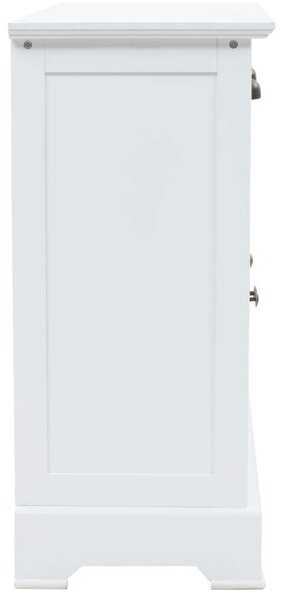 Tálaló - Fehér - 3 Ajtó - 105x35x77,5cm