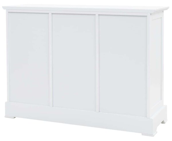 Tálaló - Fehér - 3 Ajtó - 105x35x77,5cm