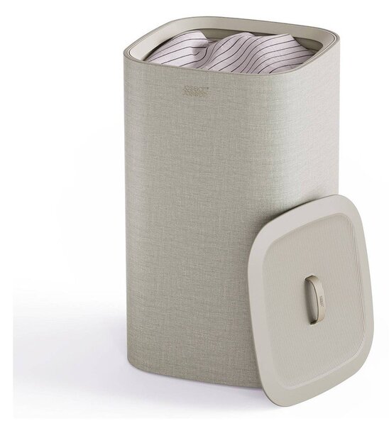 Bézs textil szennyeskosár 60 l Tota One – Joseph Joseph