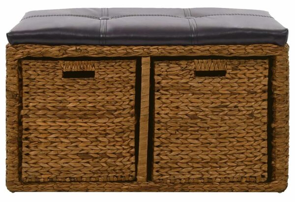 VidaXL Tengerifű Pad - 2 Kosárral - 71x40x42 cm