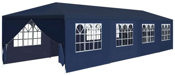 VidaXL Kerti Pavilon - 12x3m - Kék
