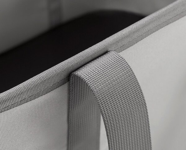 Szürke textil összecsukható szennyeskosár 35 l Duo – Joseph Joseph