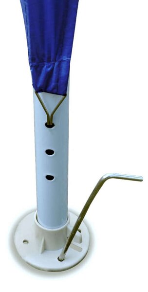 VidaXL Partisátor - Kék - 3x6m
