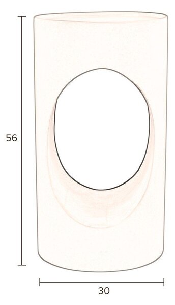 Kerek tárolóasztal ø 30 cm Sai – Dutchbone