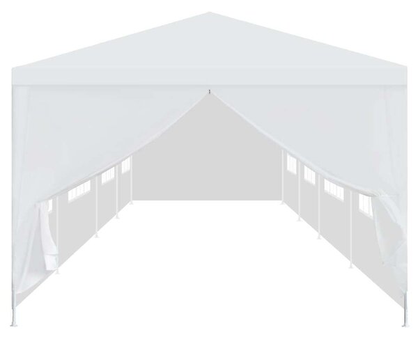 VidaXL Kerti Pavilon - Fehér - 12x3m
