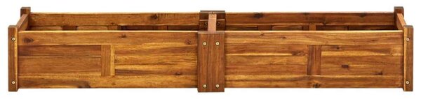 VidaXL Akácfa Magaságyás - 150x30x25 cm