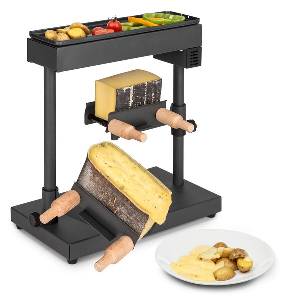Klarstein Appenzell XL, raclette grillel, 600 W, termosztát, 2 sajttartó