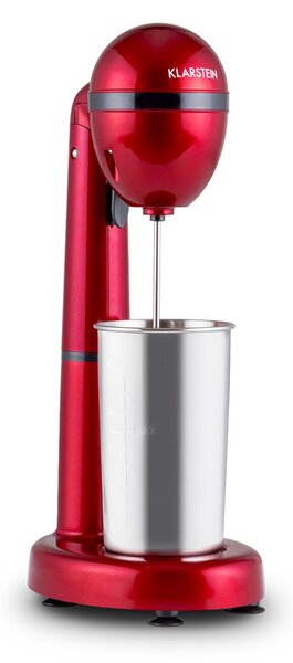 Klarstein van Damme italkeverő mixer, 100 W, 450 ml, rozsdamentes acél pohár, piros
