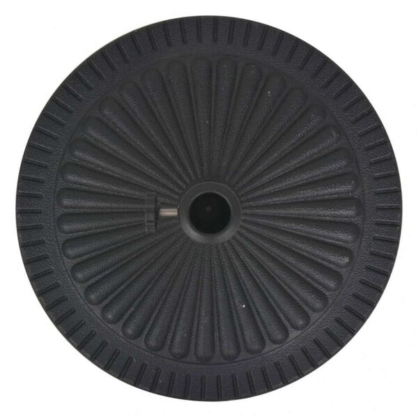 VidaXL Napernyőtalp - Gyanta - 29 kg - Fekete