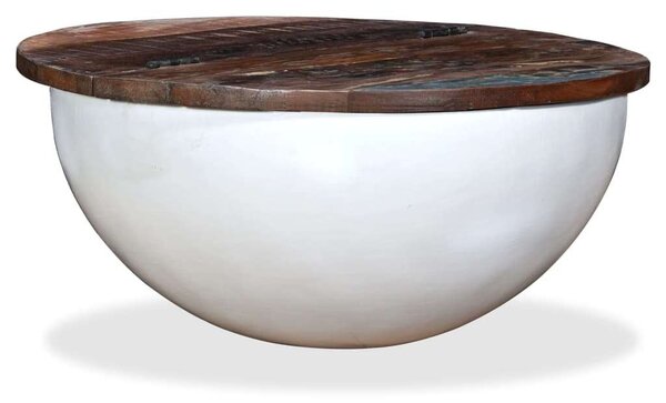 VidaXL Dohányzóasztal - Tál alakú - 60cm