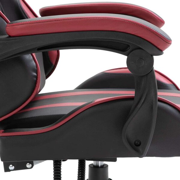 VidaXL Xtreme Gamer Szék - Fekete-Bordó