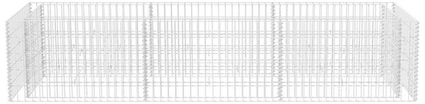 VidaXL Gabion Magaságyás - Acél - 270x90x50 cm