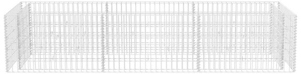 VidaXL Gabion Magaságyás - Acél - 270x90x50 cm