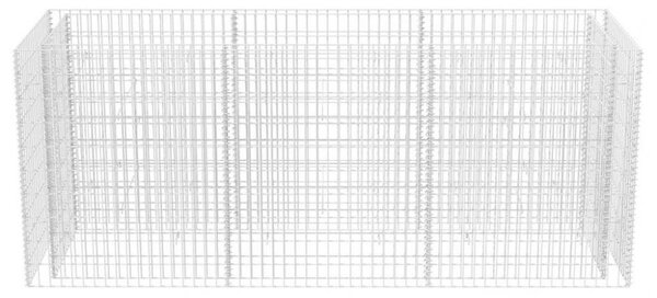 VidaXL Gabion Magaságyás - Acél - 270x90x100 cm