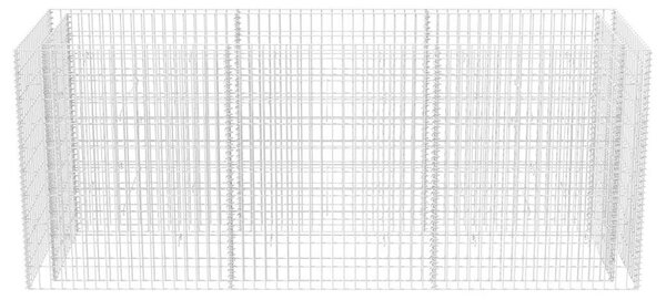 VidaXL Gabion Magaságyás - Acél - 270x90x100 cm