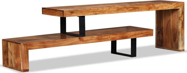VidaXL Akácfa TV Állvány - 115cm