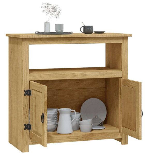 VidaXL Corona Fenyőfa TV Szekrény - 80x43x78 cm