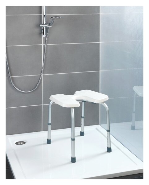 Hygienic Stool White zuhanyszék, 53 x 46 cm - Wenko