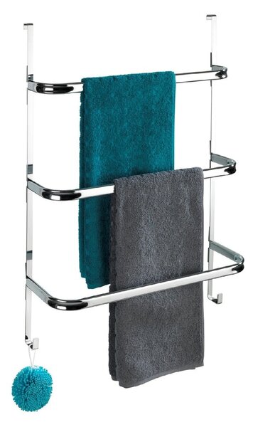 Towel Holder Chrome ezüstszínű fúrásmentes törölközőtartó, 21 x 54 cm - Wenko