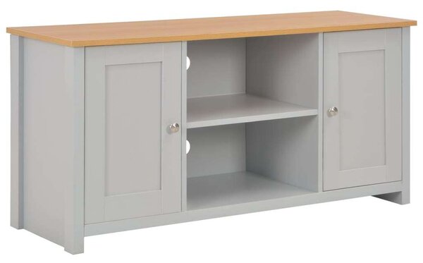 VidaXL TV-szekrény - Szürke - 120cm