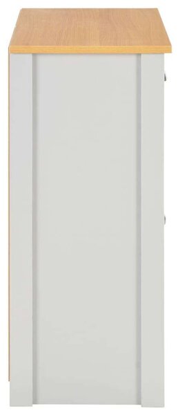 VidaXL Komód - Szürke Fa - 79x35x81 cm