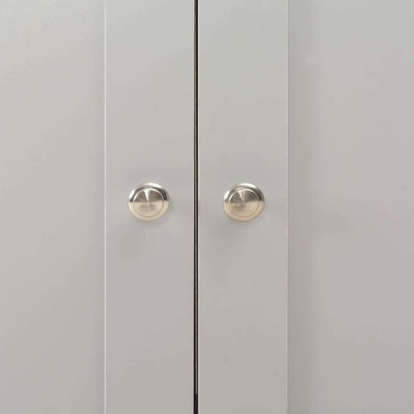 VidaXL Komód - Szürke Fa - 79x35x81 cm