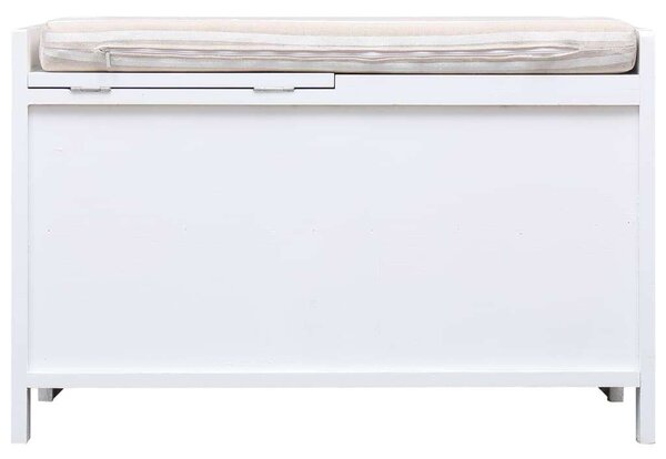 VidaXL Előszoba Pad - Császárfa - 70x33,5x45 cm