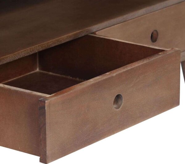 VidaXL tömör akácfa TV-szekrény 110 x 35 x 50 cm