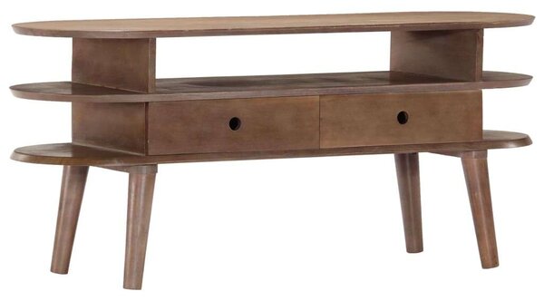 VidaXL tömör akácfa TV-szekrény 110 x 35 x 50 cm