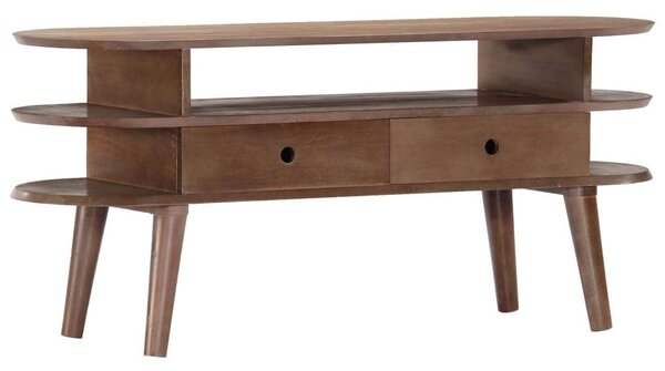 VidaXL tömör akácfa TV-szekrény 110 x 35 x 50 cm