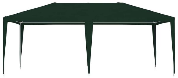 VidaXL rendezvénysátor 4 x 6 m, 90 g/m², zöld