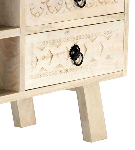 VidaXL tömör mangófa TV-szekrény 110 x 30 x 44 cm