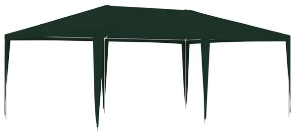 VidaXL rendezvénysátor 4 x 6 m, 90 g/m², zöld