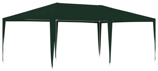 VidaXL rendezvénysátor 4 x 6 m, 90 g/m², zöld