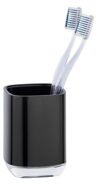 Masone fekete fogkefetartó pohár - Wenko