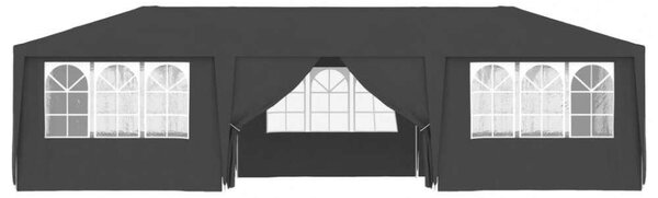 VidaXL Rendezvénysátor - 4x9m - Antracitszürke