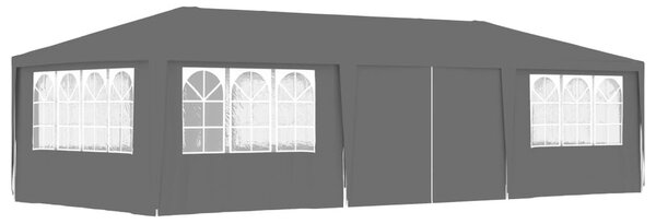 VidaXL Rendezvénysátor - 4x9m - Antracitszürke