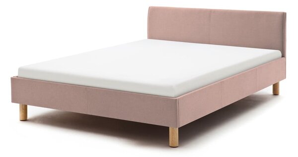 Lena világos rózsaszín kétszemélyes ágy, 140 x 200 cm - Meise Möbel