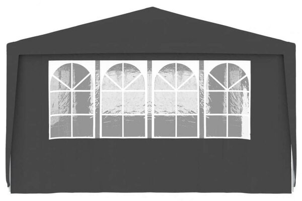VidaXL Rendezvénysátor - 4x9m - Antracitszürke