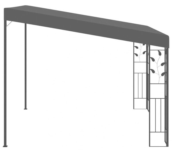 VidaXL Kerti Pavilon - Falra Szerelhető - 3x3m