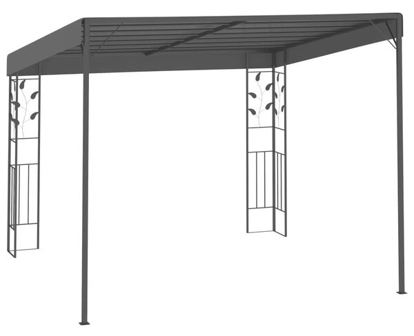 VidaXL Kerti Pavilon - Falra Szerelhető - 3x3m