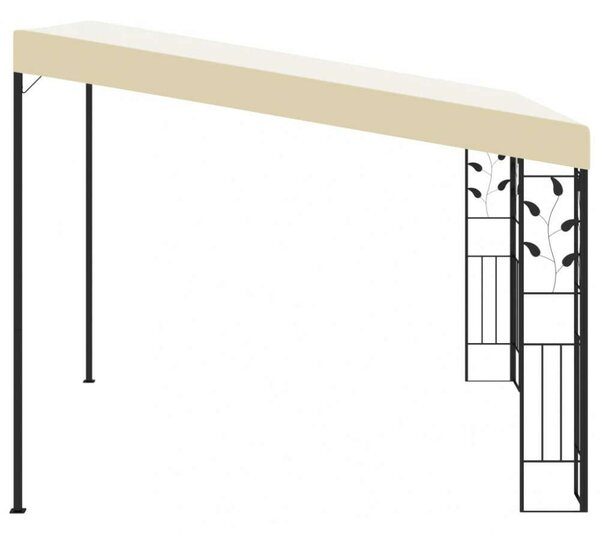 VidaXL Kerti Pavilon - Falra Szerelhető - 3x3m