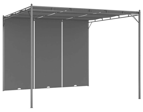 VidaXL Kerti Pavilon - Acél - 3x3x2,25m